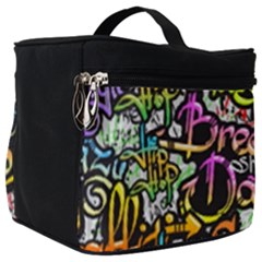 Graffiti Word Seamless Pattern Make Up Travel Bag (big)