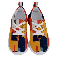 Abstract Pattern Design Running Shoes