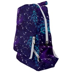 Realistic Night Sky Poster With Constellations Travelers  Backpack