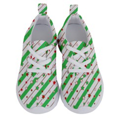 Christmas Paper Stars Pattern Texture Background Colorful Colors Seamless Running Shoes