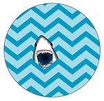 Chevron Shark Pattern Tops