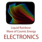 Electronics Liquid Rainbow, Abstract Wave of Cosmic Energy 