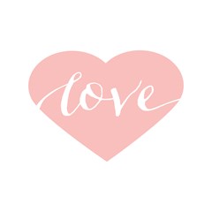 love valentines heart pink