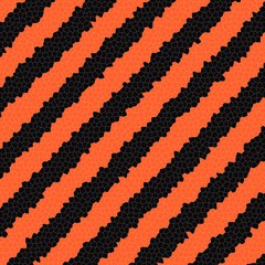 black orange pattern