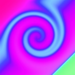 swirl pink turquoise abstract