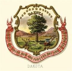 dakota territory coat of arms historical