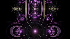 fractal purple elements violet