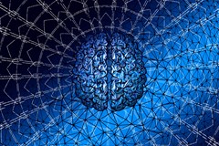 brain web network spiral think
