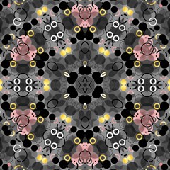 abstract geometric kaleidoscope