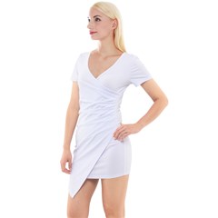 Short Sleeve Asymmetric Mini Dress Icon