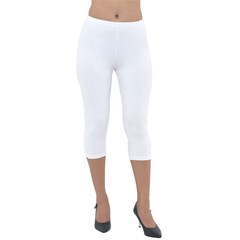 Lightweight Velour Capri Leggings  Icon