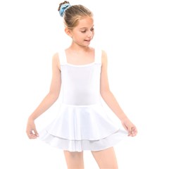 Kids  Layered Skirt Swimsuit Icon