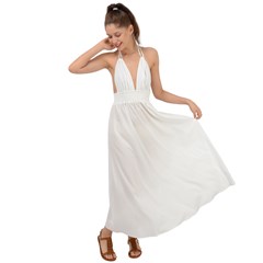 Backless Maxi Beach Dress Icon