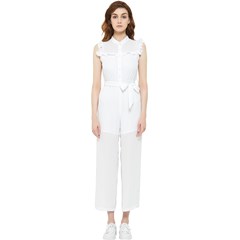 Women s Frill Top Chiffon Jumpsuit Icon