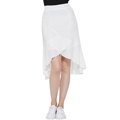 Frill Hi Low Chiffon Skirt Icon