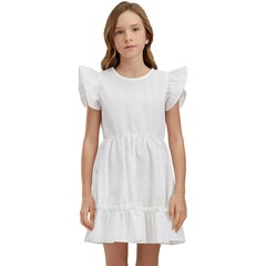 Kids  Winged Sleeve Dress Icon