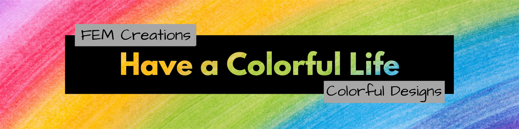 Colorful Dresses Banner