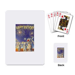 Birthday Fireworks  Standard Playing Cards by Koalasandkangasplus