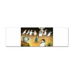 Penguin Parade  Bumper Sticker by Koalasandkangasplus