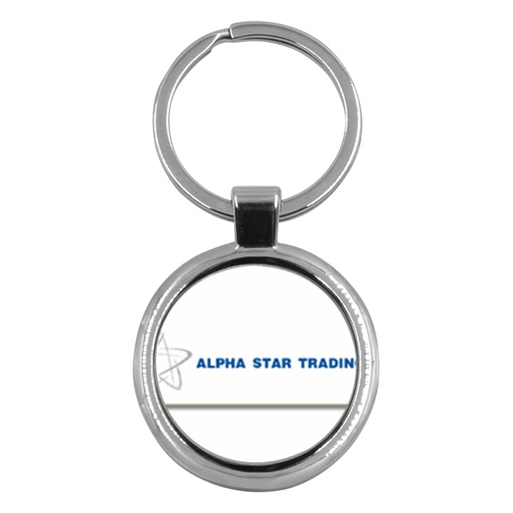 Alpha Star Key Chain (Round)