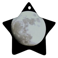 Moon Ceramic Ornament (Star)