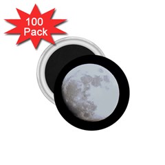 Moon 100 Pack Small Magnet (Round)