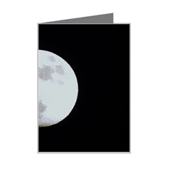 Moon Small Greeting Card