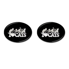 Catz Oval Cuff Links by artattack4all