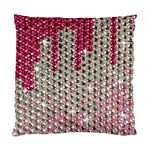 Mauve Gradient Rhinestones  Twin-sided Cushion Case Back