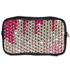 Mauve Gradient Rhinestones  Single-sided Personal Care Bag by artattack4all