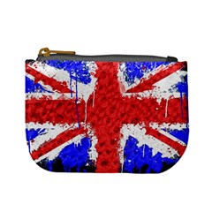 Distressed British Flag Bling Coin Change Purse by artattack4all