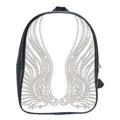 Angel Bling Wings School Bag (xl)