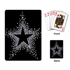 Sparkling Bling Star Cluster Standard Playing Cards by artattack4all