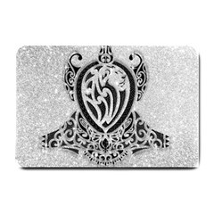 Diamond Bling Lion Small Door Mat by artattack4all