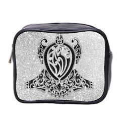 Diamond Bling Lion Twin-sided Cosmetic Case by artattack4all