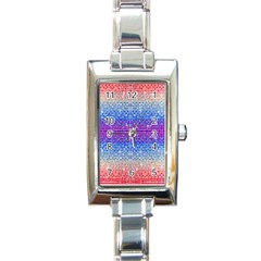Rainbow Of Colors, Bling And Glitter Classic Elegant Ladies Watch (rectangle) by artattack4all