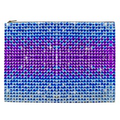Rainbow Of Colors, Bling And Glitter Cosmetic Bag (xxl) by artattack4all