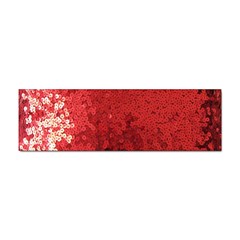Sequin And Glitter Red Bling 100 Pack Bumper Sticker by artattack4all