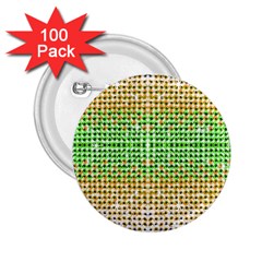 Diamond Cluster Color Bling 100 Pack Regular Button (round) by artattack4all