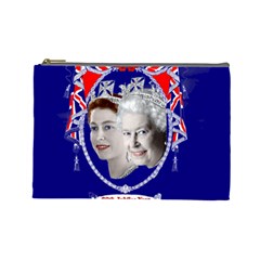 Queen Elizabeth 2012 Jubilee Year Large Makeup Purse by artattack4all