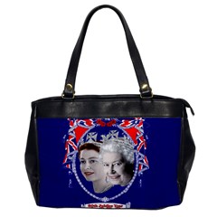 Queen Elizabeth 2012 Jubilee Year Single-sided Oversized Handbag by artattack4all