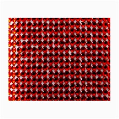 Deep Red Sparkle Bling Glasses Cleaning Cloth