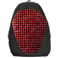 Deep Red Sparkle Bling Backpack Bag