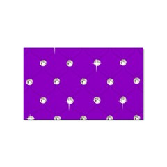 Royal Purple Sparkle Bling 10 Pack Sticker (rectangle)