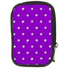 Royal Purple Sparkle Bling Digital Camera Case