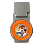 King Willem-Alexander Money Clip (Round) Front