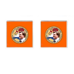 King Willem-alexander Square Cuff Links by artattack4all