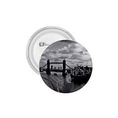 River Thames Waterfall Small Button (round) by Londonimages