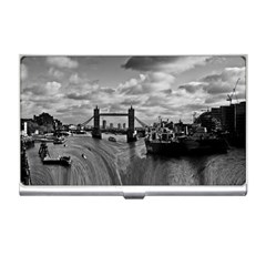 River Thames Waterfall Business Card Holder by Londonimages