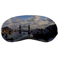 Thames Waterfall Color Sleep Eye Mask by Londonimages